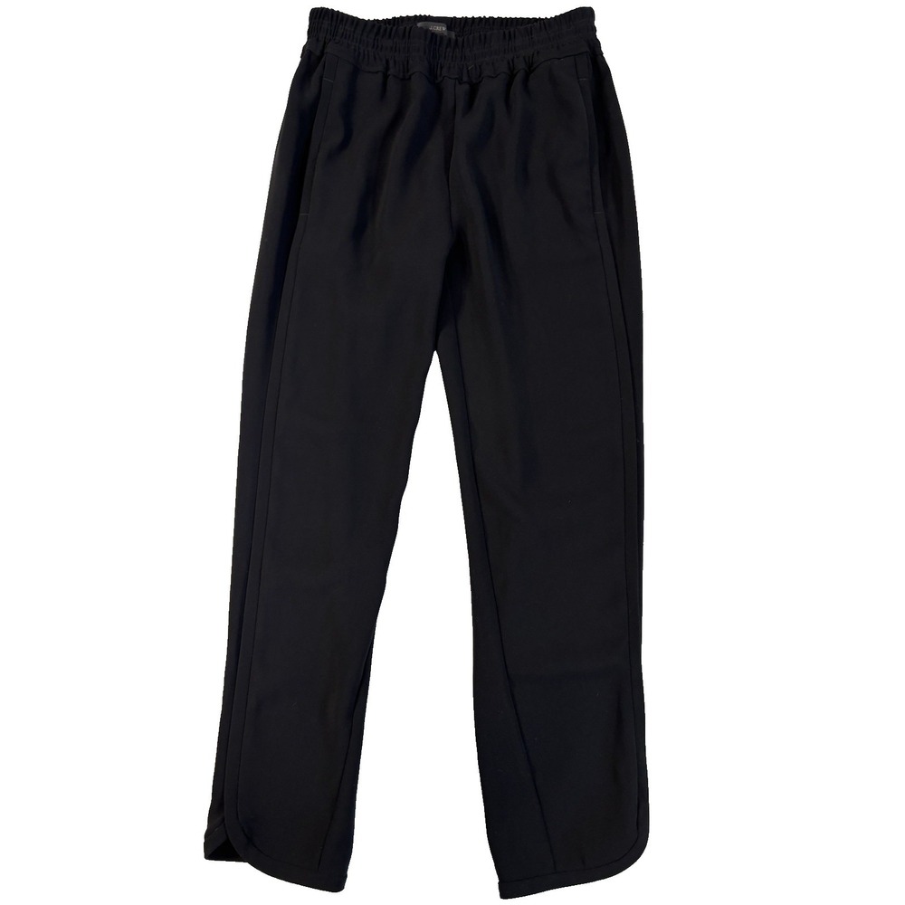 J. Crew Women's 0 Black Sexy Athleisure Active Pants Travel‎ Resort Casual